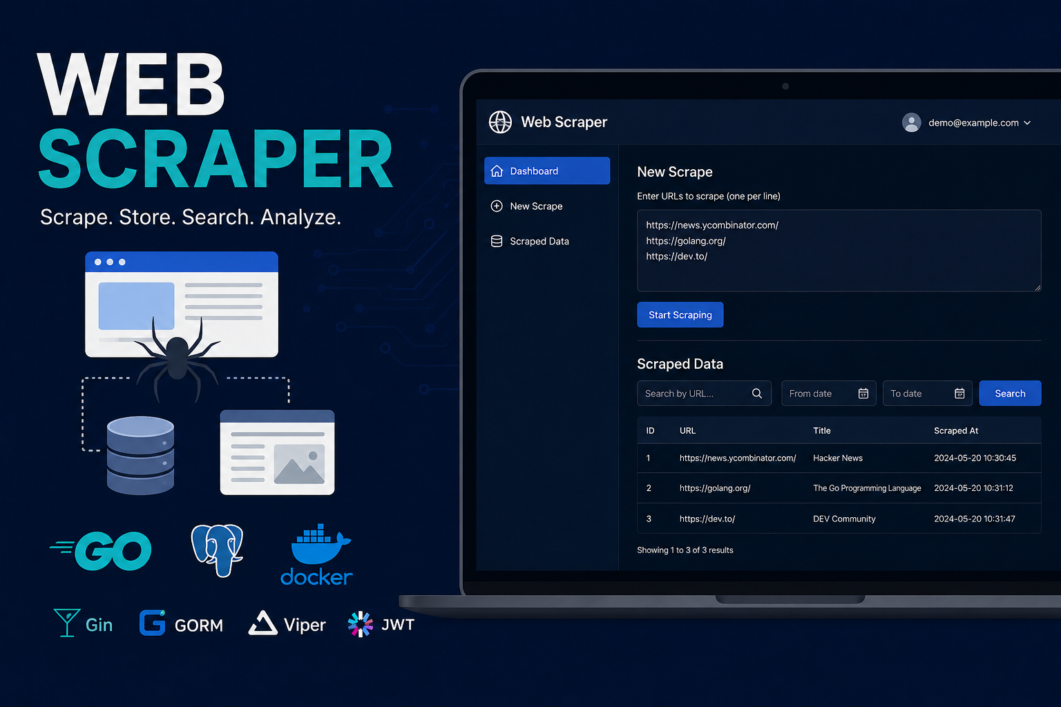 Web Scraping System